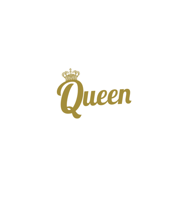 Nurse a title just above Queen model negru pe tricou