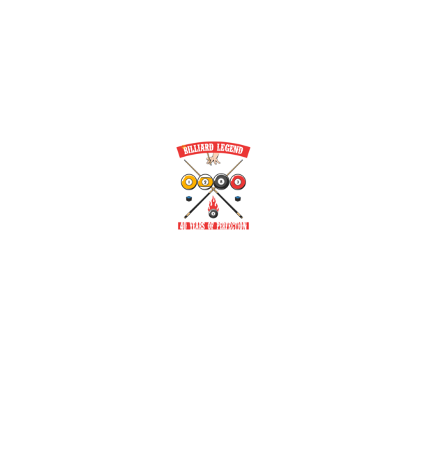 Billiard legend born in 1983 model negru pe tricou