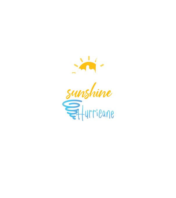 November Girls are Sunshine mixed with a little Hurricane model negru pe tricou