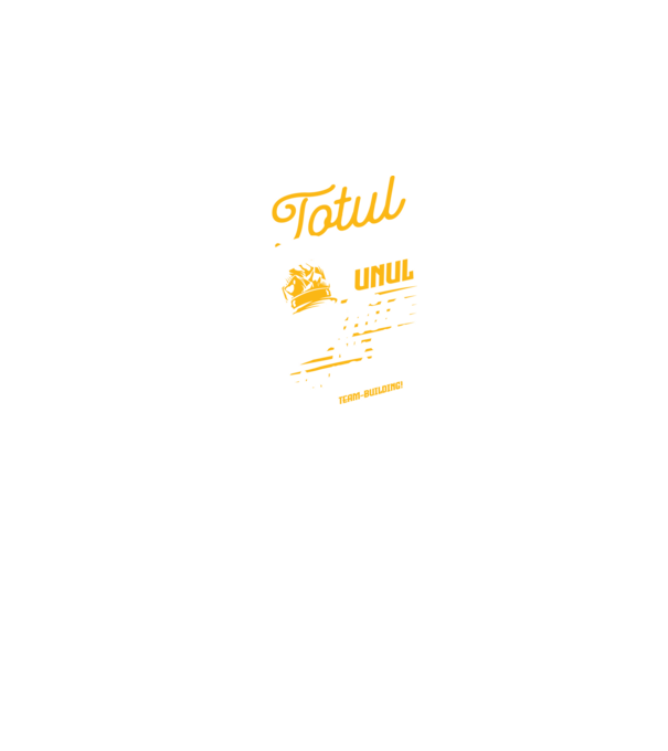 Totul este dificil pentru unul, dar nimic nu este imposibil pentru mulți! Team-building model negru pe tricou