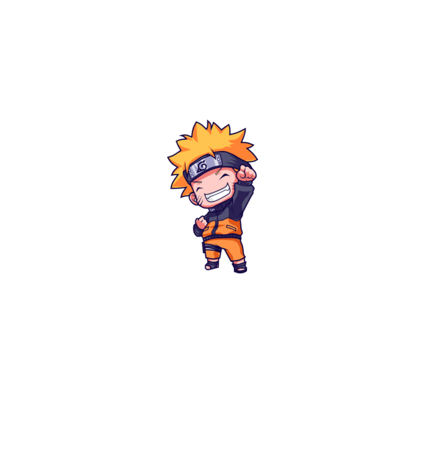 NARUTO model albastru jeanși pe tricou