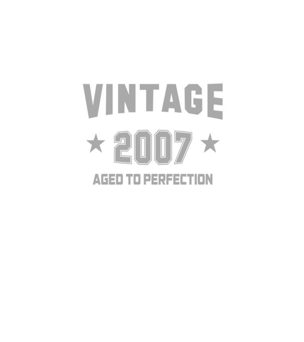 Vintage - 2007 model bordo pe tricou