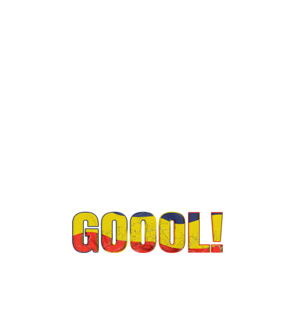 GOOOL model albastru închis pe tricou