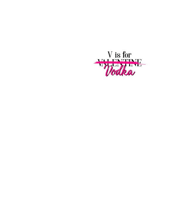 V for Vodka model galben neon pe tricou
