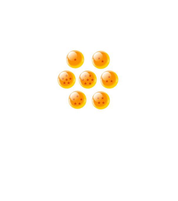 dragonballs model negru pe tricou