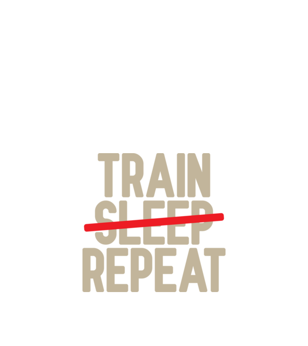 Train repeat model negru pe tricou
