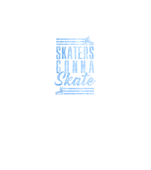 skaters gonna skate model negru pe tricou