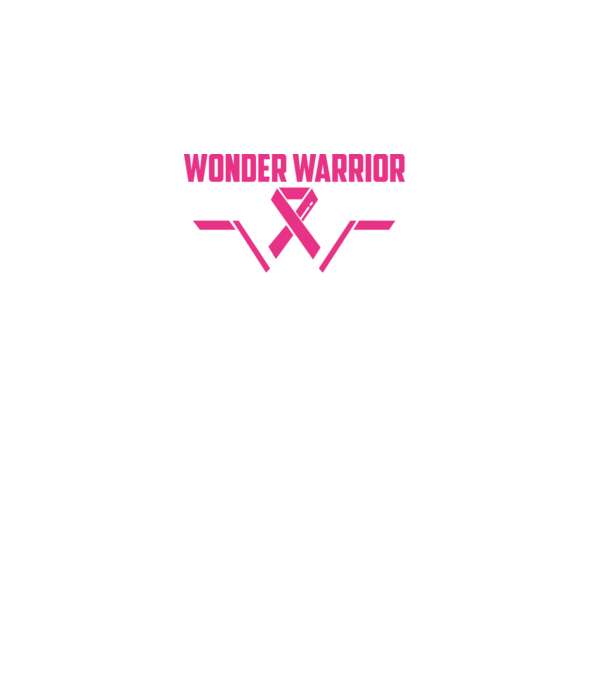 WONDER WARRIOR model negru pe tricou