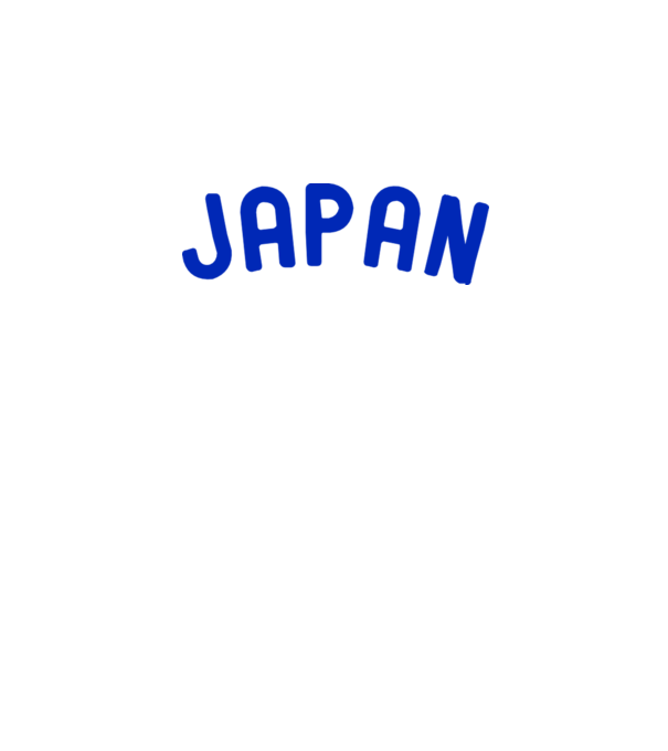 Japan model alb pe tricou