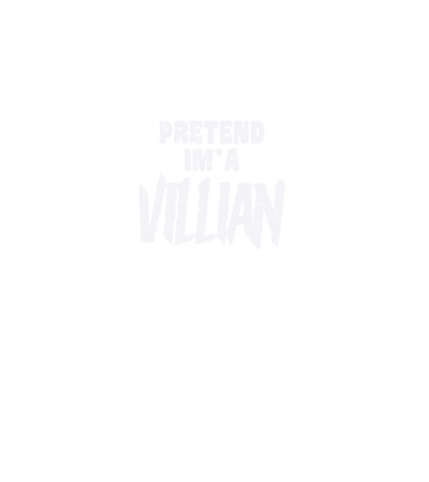 Villian carnaval model negru pe tricou