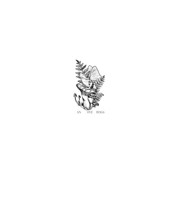 MILF man i love frogs model negru pe tricou