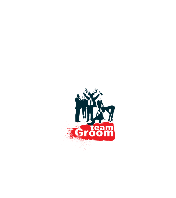 Reservoir Groom Team model alb pe tricou