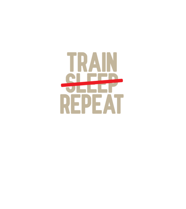 Train repeat model negru pe tricou