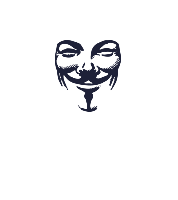 vendetta mask model gri pe tricou