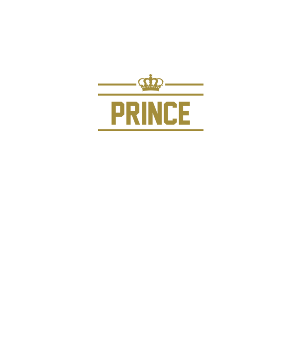 Prince model negru pe tricou