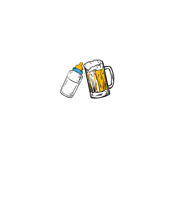 să curgă laptele! model negru pe tricou