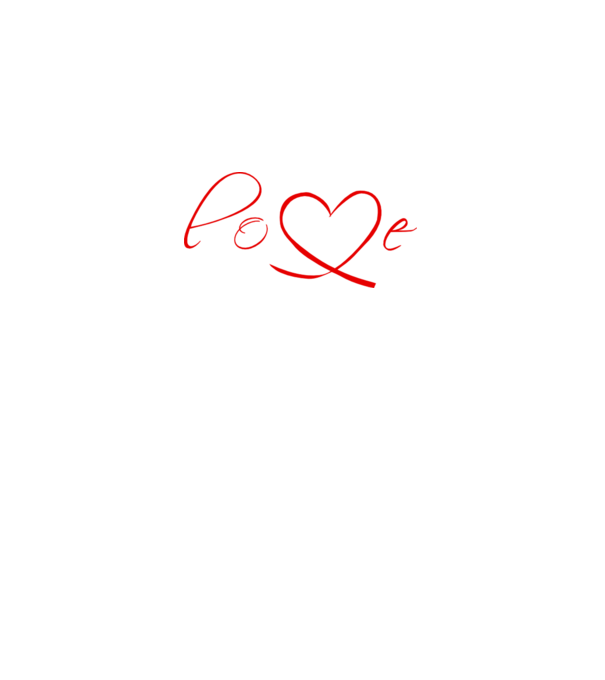 Love Valentines day model negru pe tricou