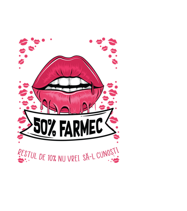 Sunt născută în iunie - 50% farmec - 40% nebunii și umor - Restul de 10% nu vrei să-l cunoști model negru pe tricou