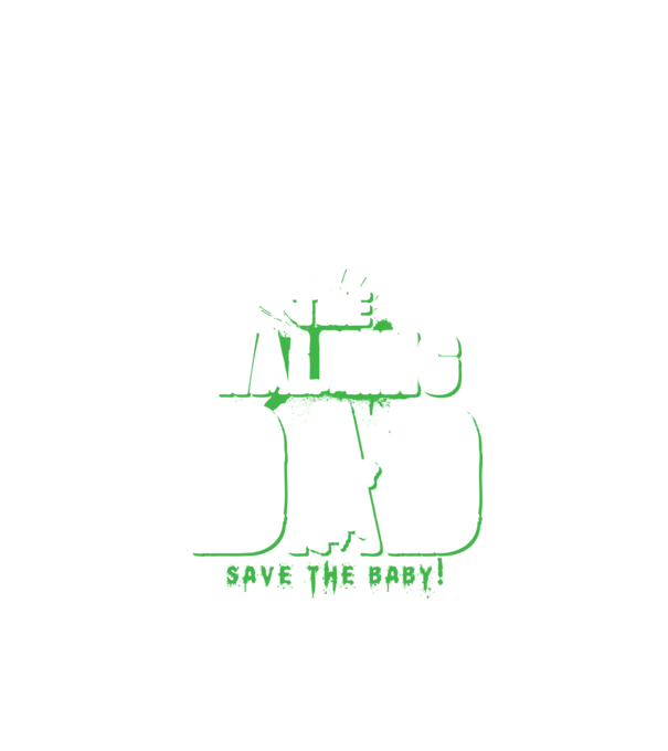 Walking dad green model negru pe tricou