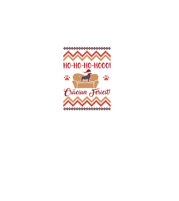 un Crăciun ho-ho-hoo-hoo fericit! model nisipiu pe tricou