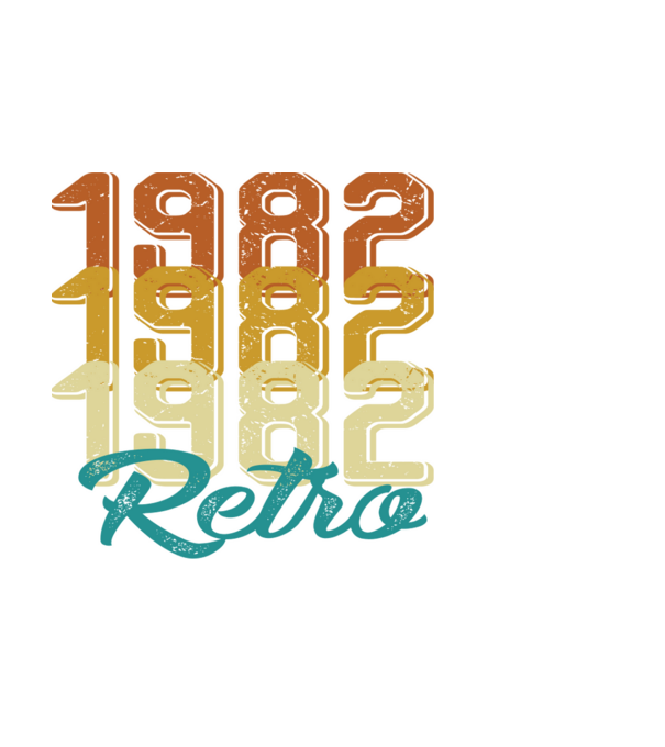 1983 retro model albastru deschis pe tricou