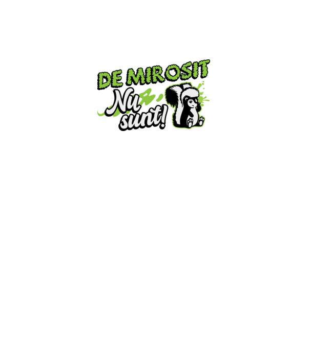 De mirosit nu sunt model gri închis pe tricou