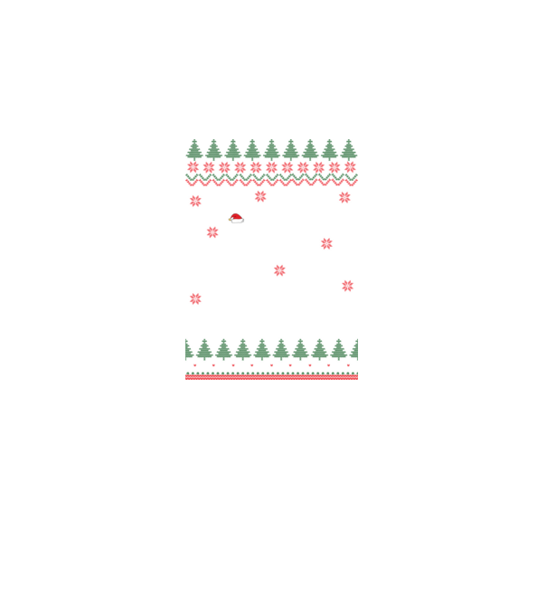 Merry Fishmas model negru pe tricou