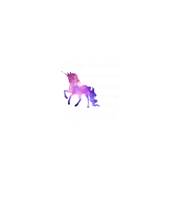Always be UNICORN model liliachiu pe tricou