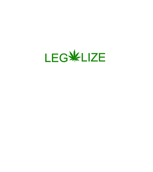 Legalize model negru pe tricou