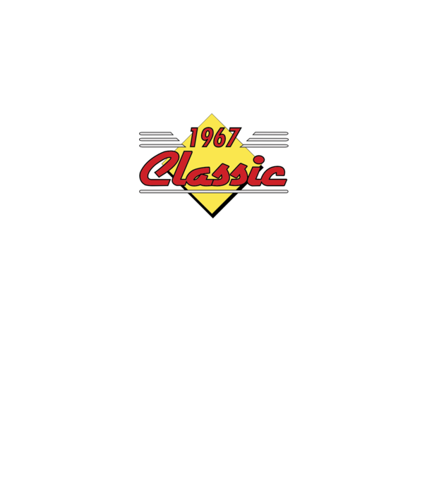 Classic - 1967 model negru pe tricou