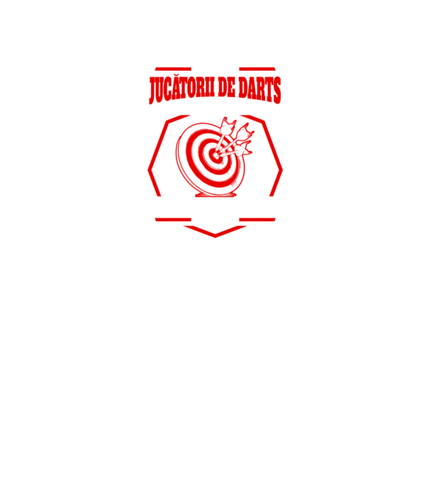 Toți jucătorii de darts sunt creați egali, dar numai cei mai buni sunt născuți în martie. model negru pe tricou