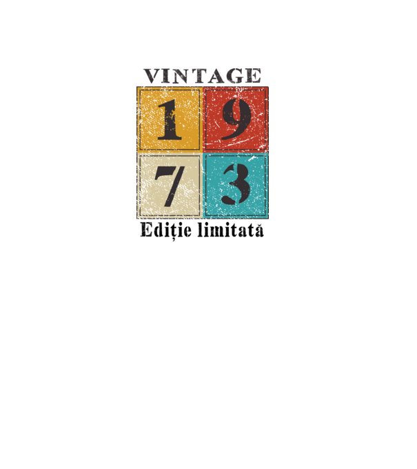 1973 - Ediție limitată model alb pe tricou
