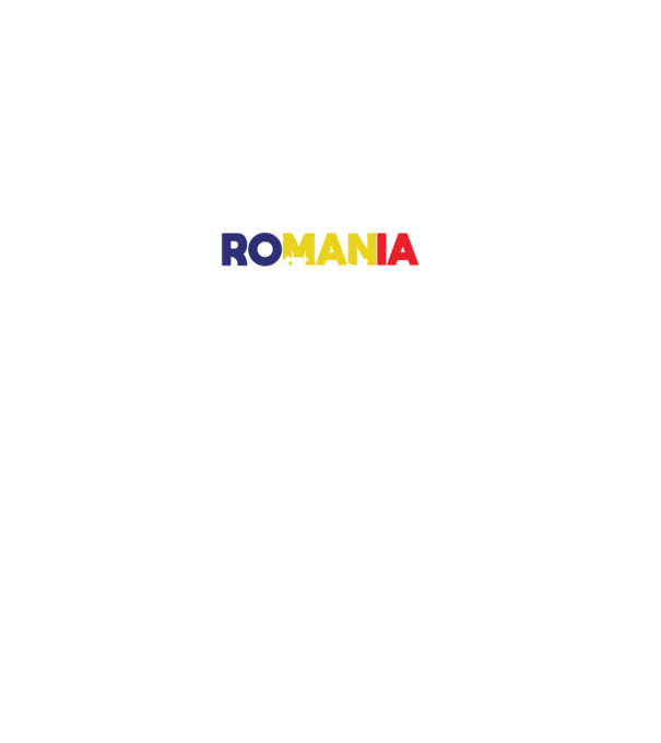 Romania forever model negru pe tricou
