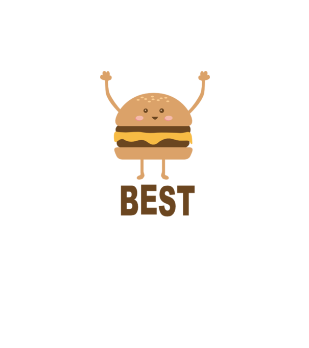 Best hamburger model alb pe tricou