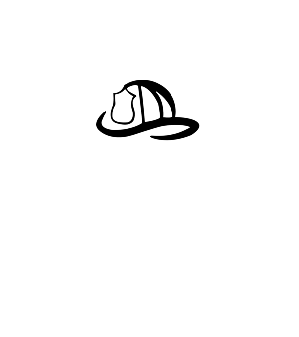 Fire fighter model albastru închis pe tricou