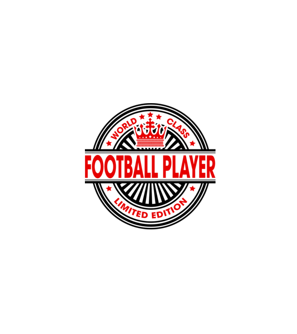 World class FOTBALIST model alb pe tricou
