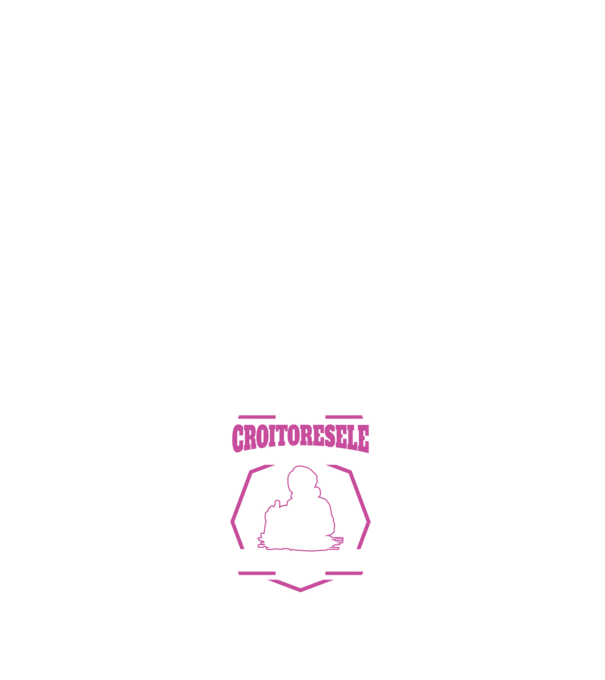 Toate croitoresele aprilie model albastru închis pe tricou