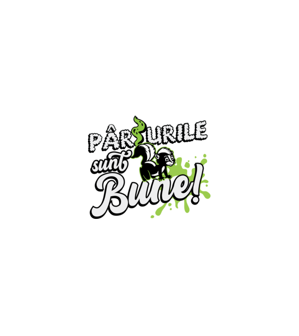 Pârțurile sunt bune model nisipiu pe tricou