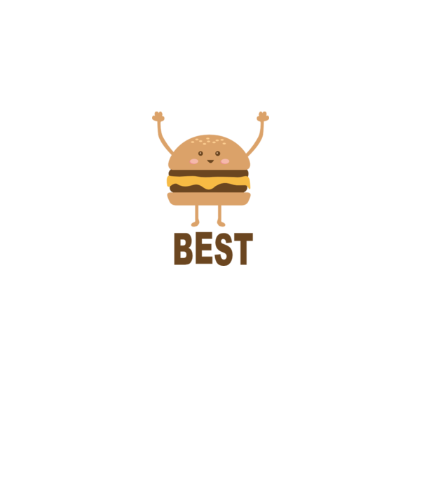 Best hamburger model alb pe tricou