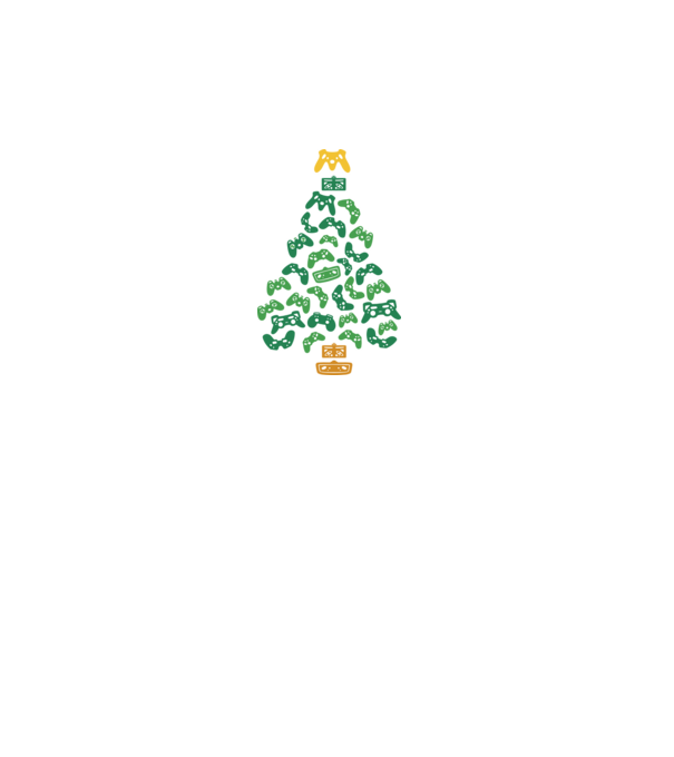 Gamer tree model negru pe tricou