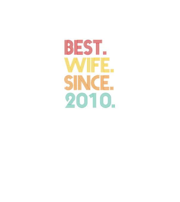 best wife since 2010 retro model gri pe tricou