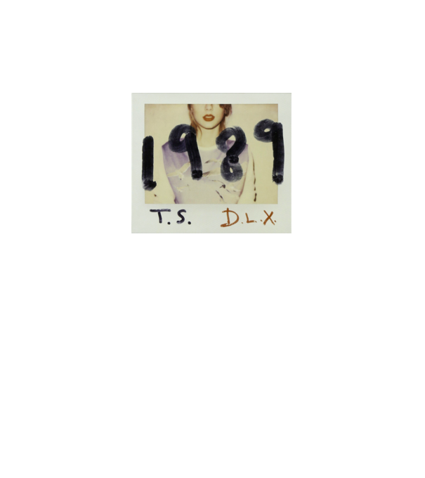 Taylor Swift polaroid model alb pe tricou