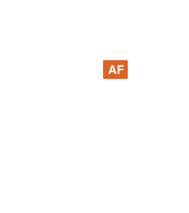 Single AF model negru pe tricou