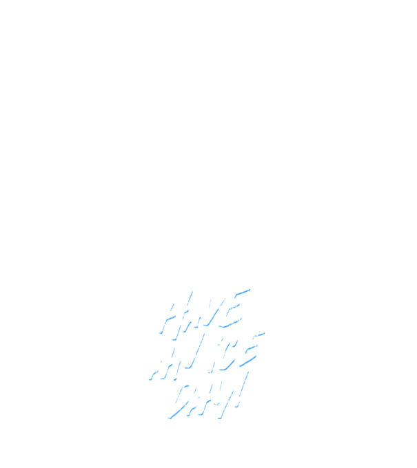 Have an ice day model negru pe tricou
