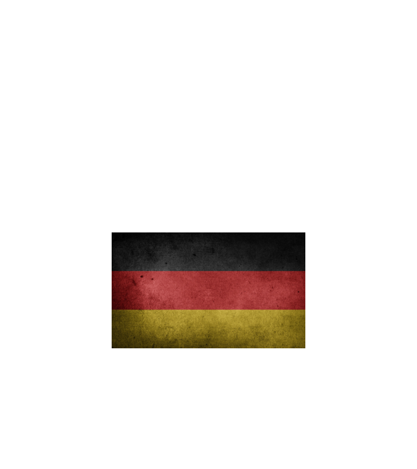 GERMANY model negru pe tricou