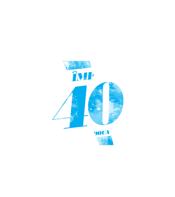 Am împlinit 40 ani pentru a doua oară model negru pe tricou