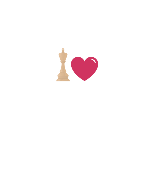 Love chess model negru pe tricou
