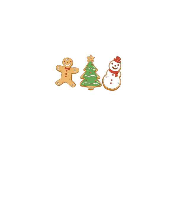 christmas cookies model negru pe tricou