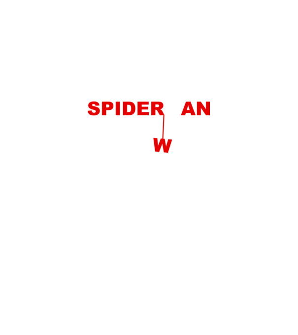 Spider wan model alb pe tricou