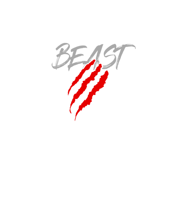 Beast model negru pe tricou